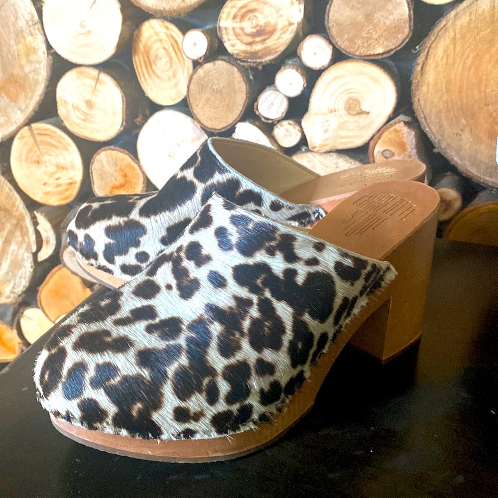 Charlotte Stone- Martino wooden clogs